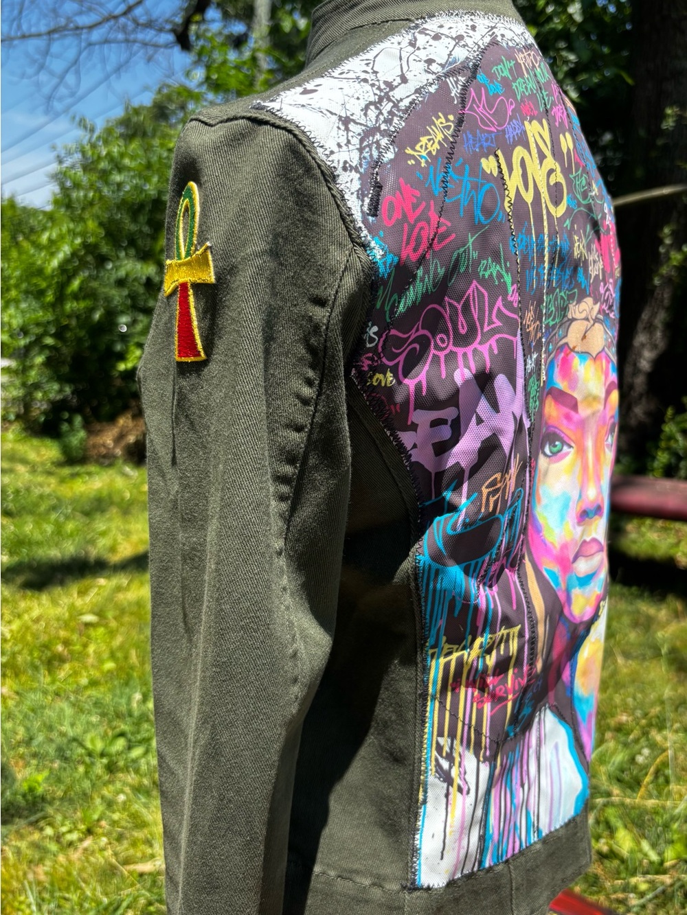 Battle Jacket -Multicolor - Picture 5 of 16